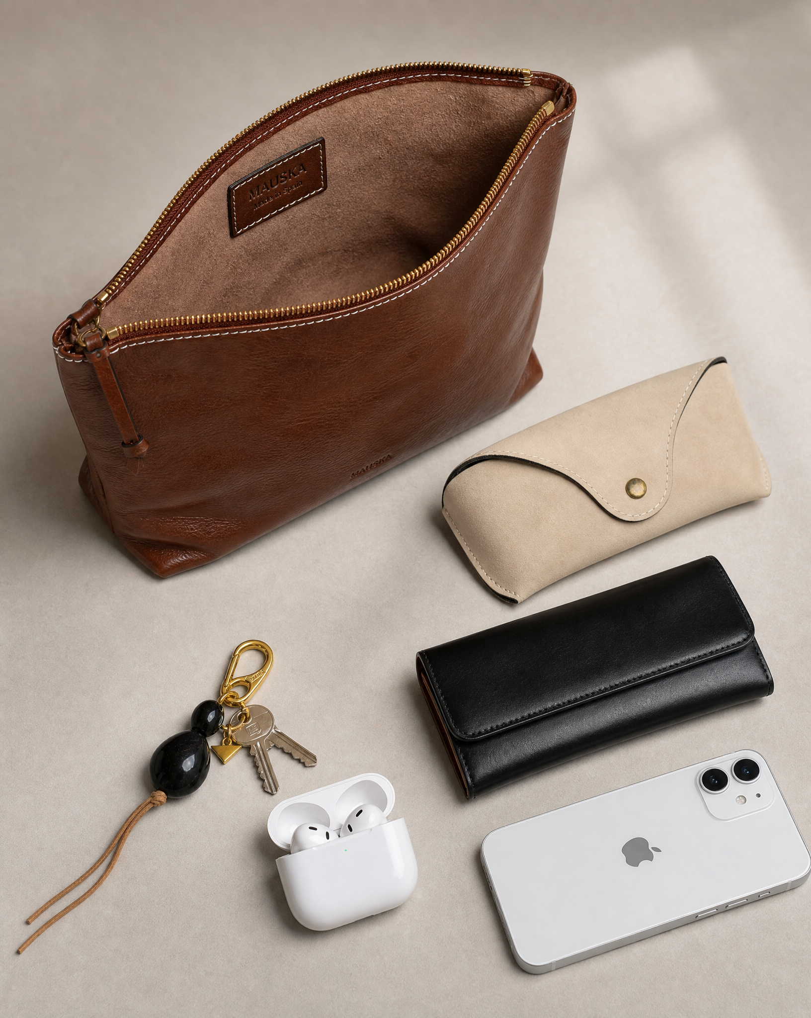 Cartagena Pouch Mini - Avellana