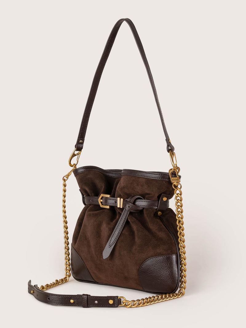 Pereira mini, ebony suede