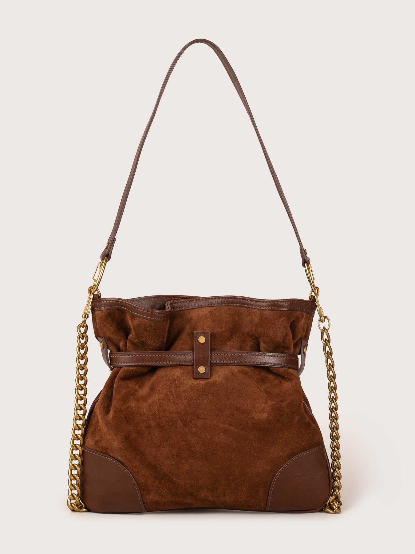 Pereira mini, mink suede